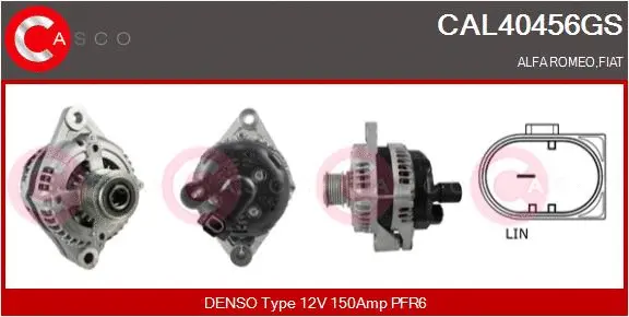 Alternator (CAL40456GS)