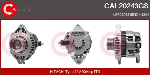 Alternator (CAL20243GS)