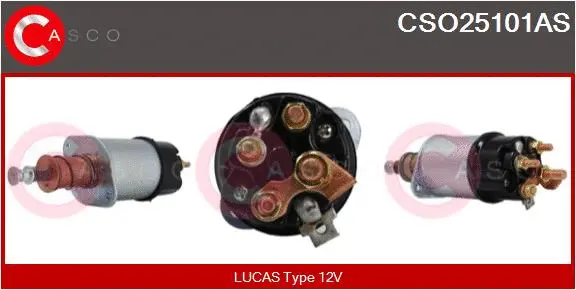 Solenoid Switch, starter (CSO25101AS)