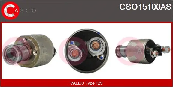 Solenoid Switch, starter (CSO15100AS)
