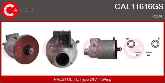 Alternator (CAL11616GS)