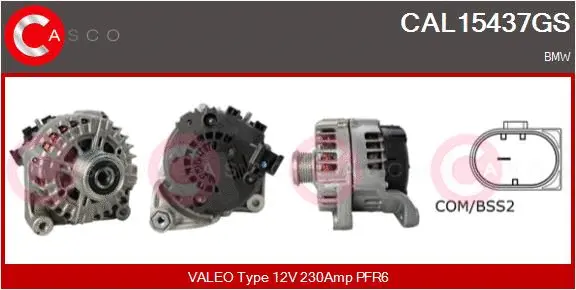 Alternator (CAL15437GS)