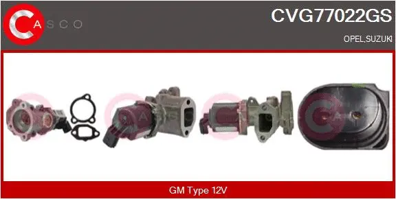 EGR Valve (CVG77022GS)