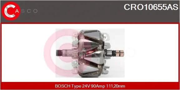 Rotor, alternator (CRO10655AS)