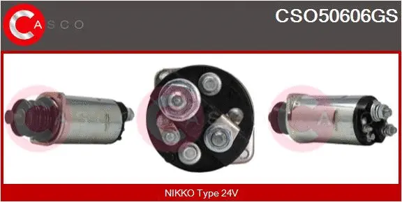Solenoid Switch, starter (CSO50606GS)