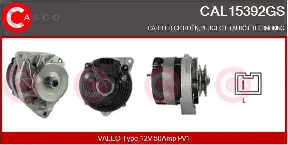 Alternator (CAL15392GS)