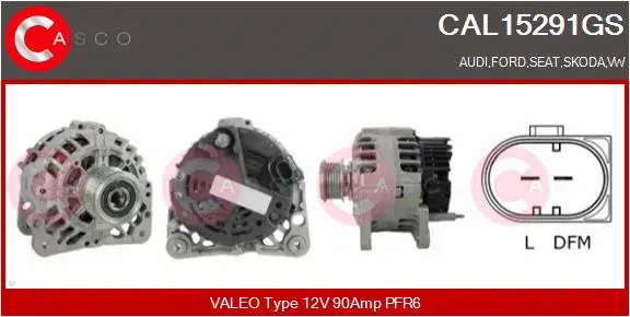 Alternator (CAL15291GS)