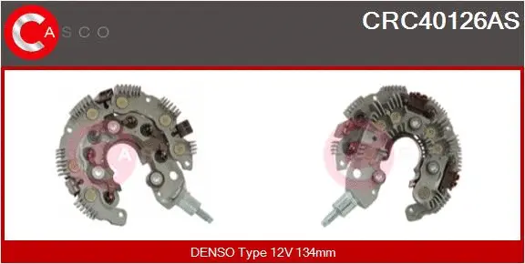 Rectifier, alternator (CRC40126AS)