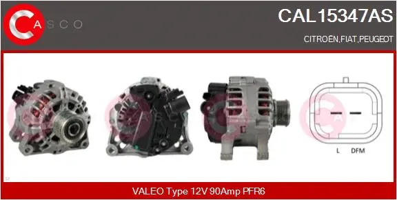 Alternator (CAL15347AS)
