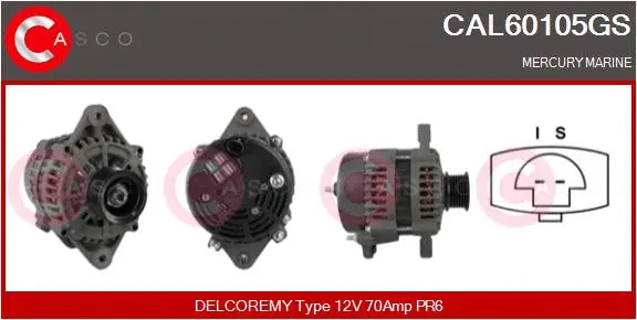 Alternator (CAL60105GS)