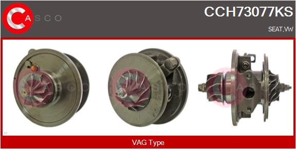Core assembly, turbocharger (CCH73077KS)