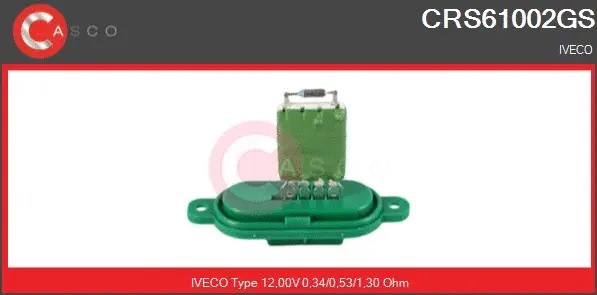 Resistor, interior blower (CRS61002GS)