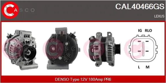 Alternator (CAL40466GS)