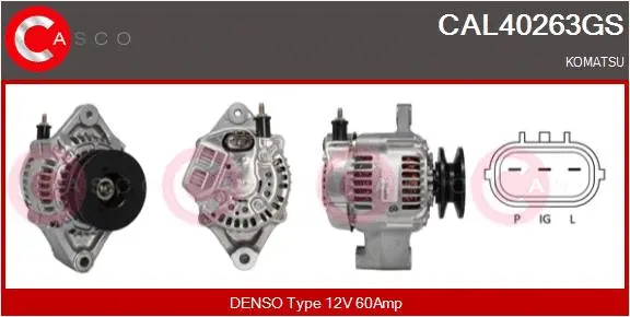 Alternator (CAL40263GS)