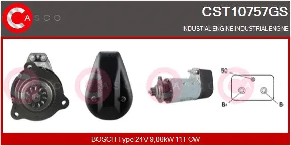 Starter (CST10757GS)