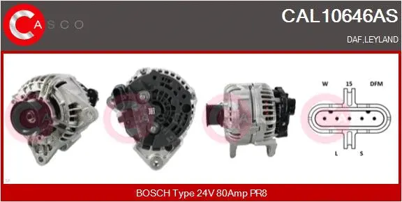 Alternator (CAL10646AS)