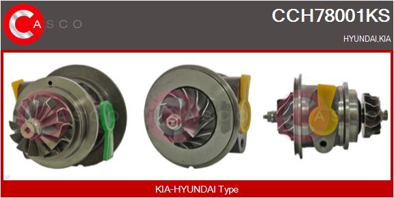 Core assembly, turbocharger (CCH78001KS)