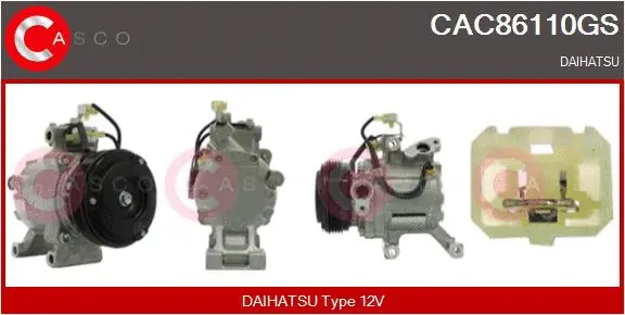Compressor, air conditioning (CAC86110GS)