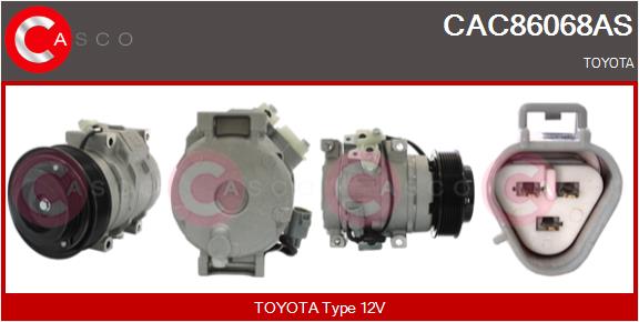Compressor, air conditioning (CAC86068AS)