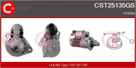 Starter (CST25135GS)