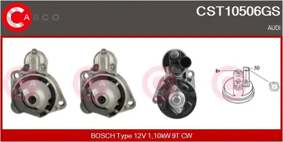 Starter (CST10506GS)