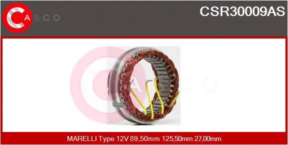 Stator, alternator (CSR30009AS)