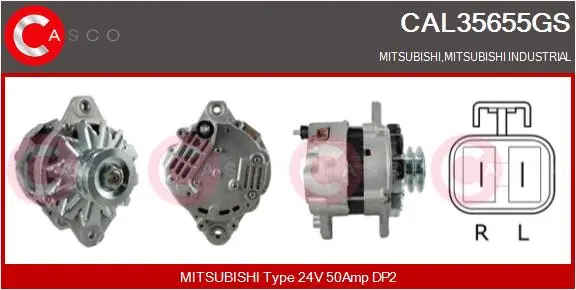 Alternator (CAL35655GS)