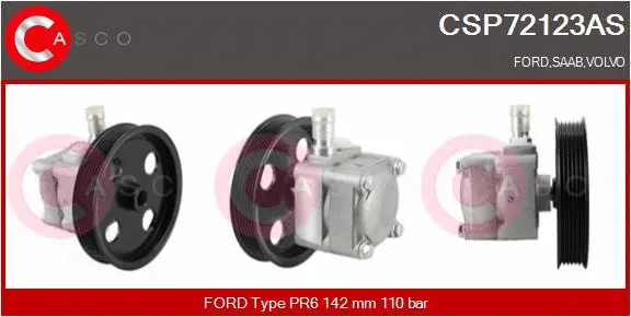 Hydraulic Pump, steering (CSP72123AS)