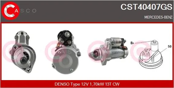 Starter (CST40407GS)