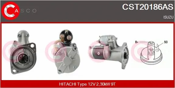 Starter (CST20186AS)