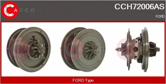 Core assembly, turbocharger (CCH72006AS)