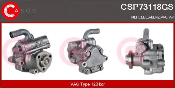 Hydraulic Pump, steering (CSP73118GS)
