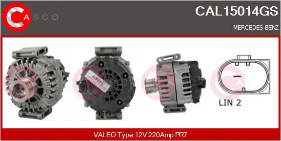 Alternator (CAL15014GS)
