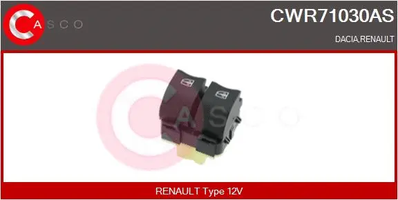 Switch, window regulator (CWR71030AS)