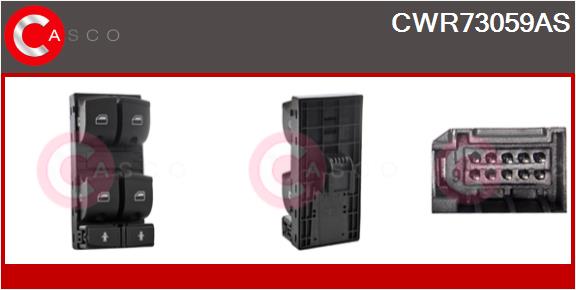 Switch, window regulator (CWR73059AS)