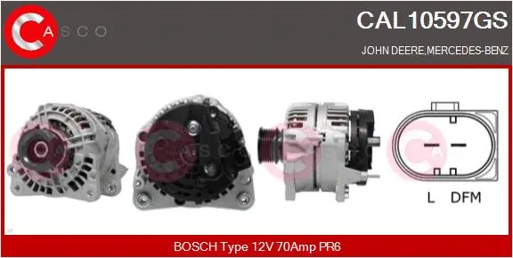 Alternator (CAL10597GS)