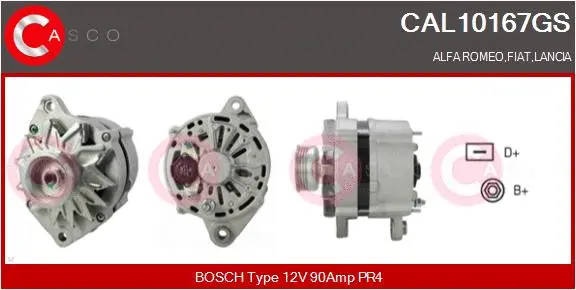 Alternator (CAL10167GS)