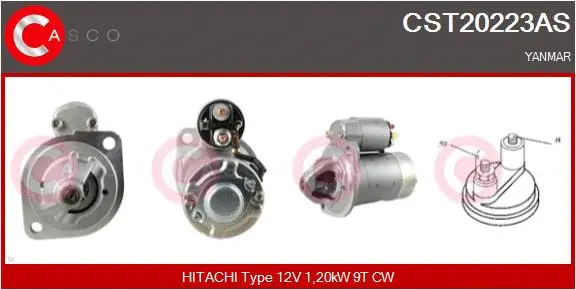 Starter (CST20223AS)