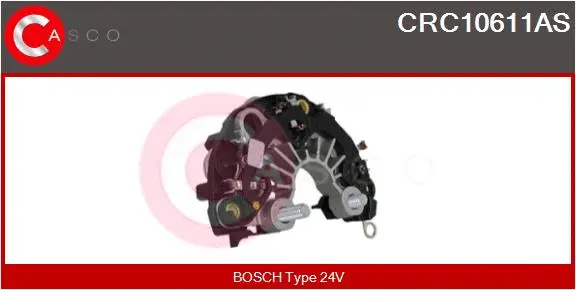 Rectifier, alternator (CRC10611AS)