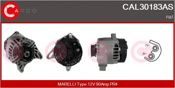 Alternator (CAL30183AS)