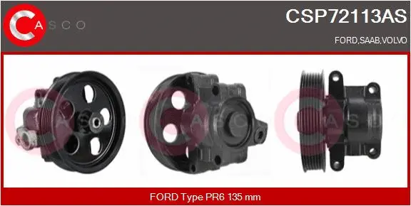 Hydraulic Pump, steering (CSP72113AS)
