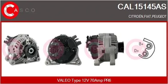 Alternator (CAL15145AS)