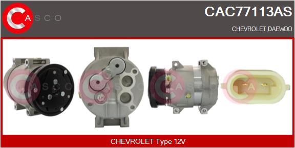 Compressor, air conditioning (CAC77113AS)