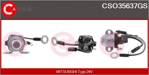 Solenoid Switch, starter (CSO35637GS)