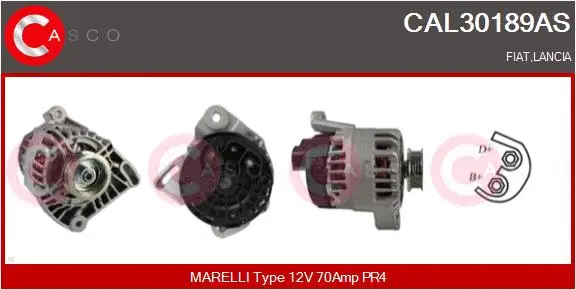 Alternator (CAL30189AS)