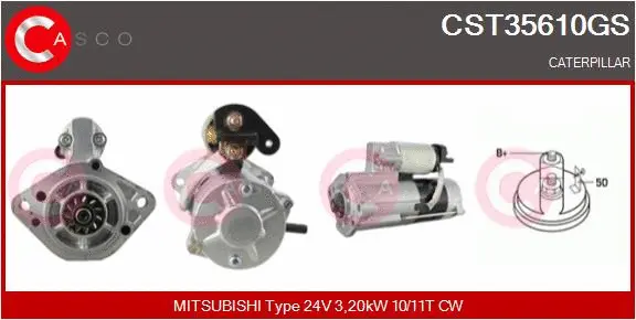 Starter (CST35610GS)