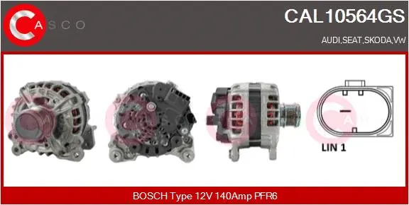 Alternator (CAL10564GS)