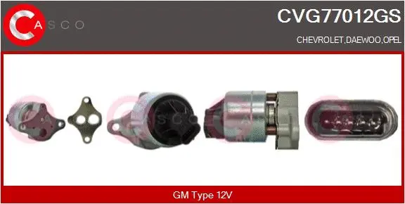EGR Valve (CVG77012GS)