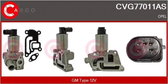 EGR Valve (CVG77011AS)