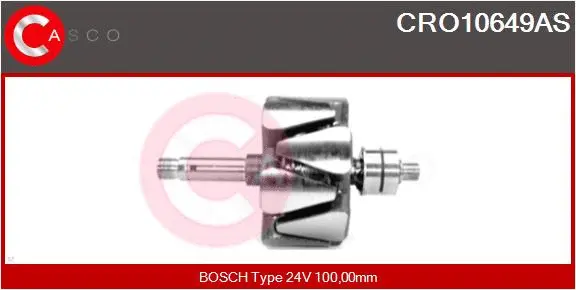 Rotor, alternator (CRO10649AS)